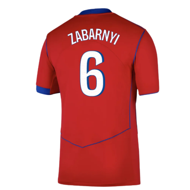 2025-2026 PSG Third Shirt (Zabarnyi 6)-Vantage Point Soccer
